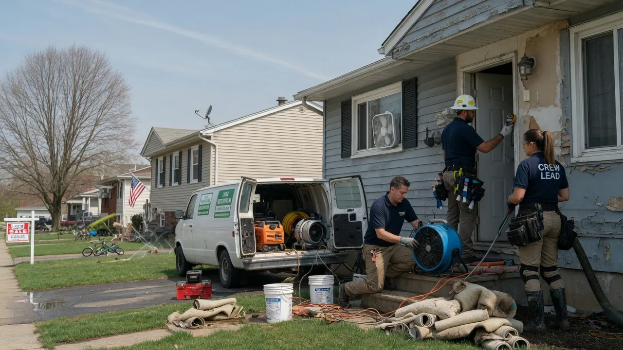 Flood Cleanup in Greenport, NY near me